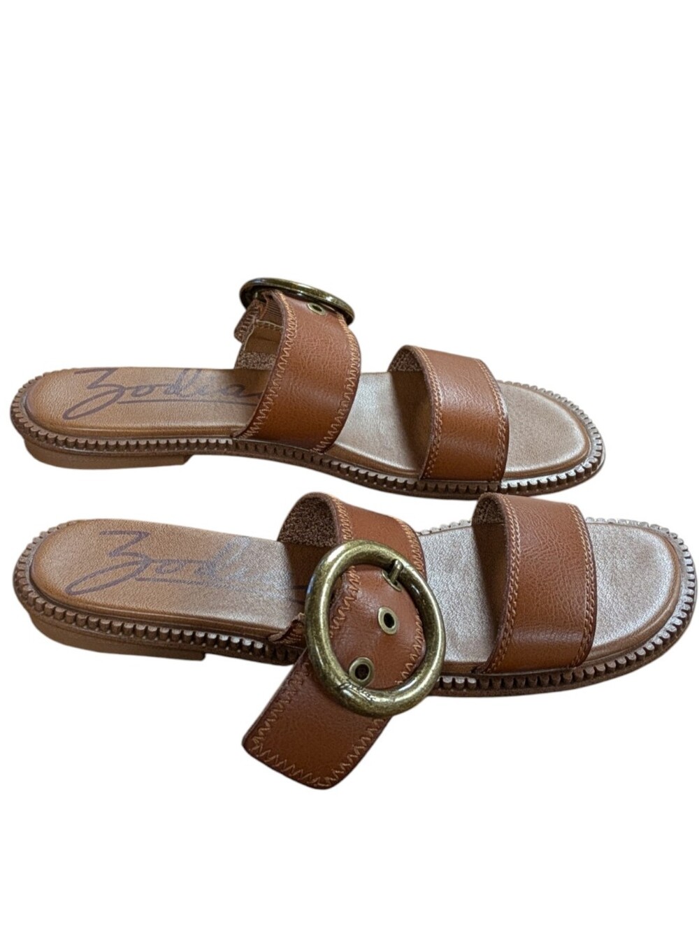 Zodiac Frida Brown Slide Sandal Size 8.5 - Picture 2 of 11